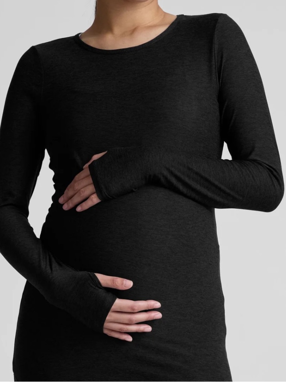 Featherweight Count on Me Maternity Crew Pullover from Beyond Yoga